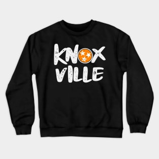 Retro Grunge Knoxville Tri Star Tennessee Crewneck Sweatshirt